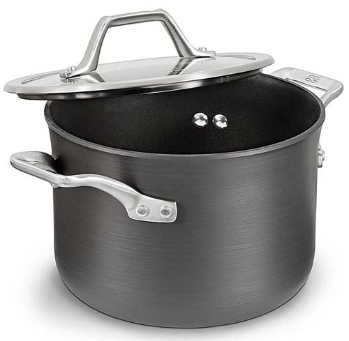 Deep Stainless Steel Stock Soup Pot Pan Saucepan Cooking Stew Catering Casserole 
