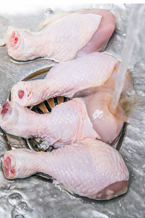 So you slipped and dropped that raw chicken on the kitchen floor....now what? Don't worry, we have some super easy solutions to handle this slippery situation! https://foodal.com/knowledge/how-to/dropped-raw-chicken/ 