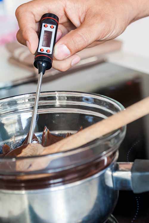 Lumps, bumps, and grains can strike fear into the heart of any baker. But don't sweat it! You can make a velvety smooth chocolate batter with these easy fixes: https://foodal.com/knowledge/how-to/save-that-seized-chocolate/