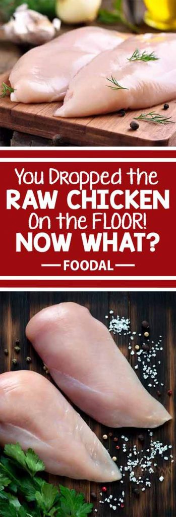 Oh, no! You just dropped raw chicken on the kitchen floor! But there’s no need to panic. We have the easy solution to save your bird from this slippery situation. We'll also go over how to clean up the mess, and how to prevent it from happening again. Chicken is still on the menu for tonight’s dinner! Read more now on Foodal.: https://foodal.com/knowledge/how-to/dropped-raw-chicken/
