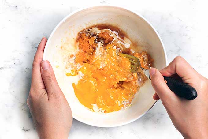 Pumpkin Spice Scones Wet Ingredients | Foodal.com