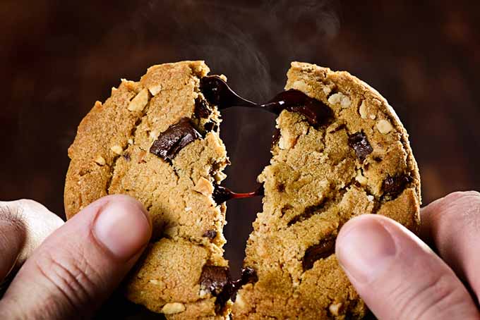 Splitting a Gooey Cookie | Foodal.com
