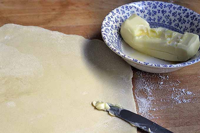 Spread Softened Butter on Brioche Dough for Cinnamon Buns | Foodal.com