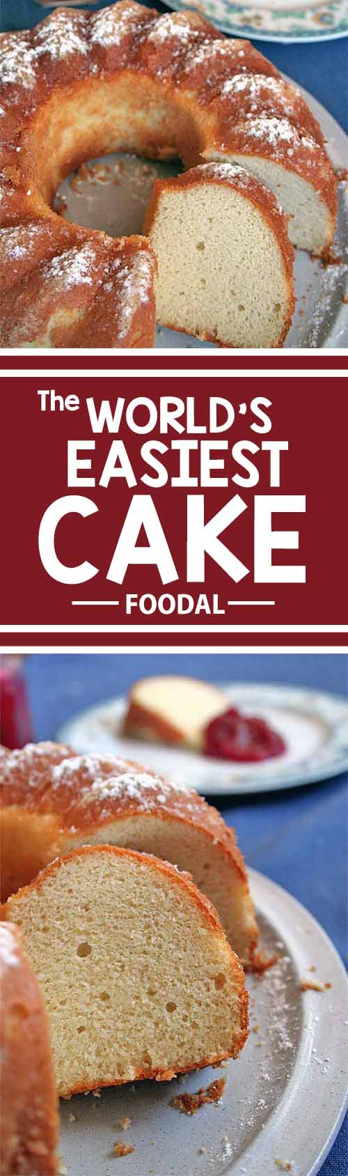 A cake with only two ingredients? It’s possible with this easy-peasy recipe! Read on to find out what you need to make this indulgent treat, with a nutty flavor and a soft and moist texture. Baking has never been easier. Try Foodal’s recipe today! https://foodal.com/recipes/desserts/worlds-easiest-cake/