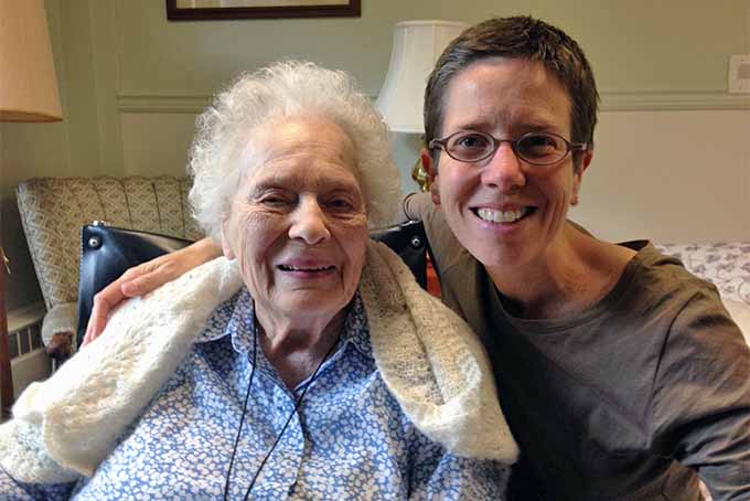 Anita Crofts with Her Grandmother | Foodal.com