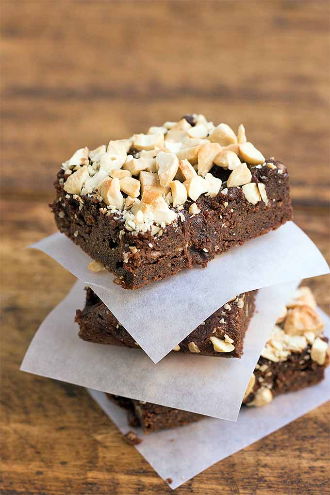 Mix up a batch of Gluten-Free Chocolate Brownies with cashews with our recipe: https://foodal.com/recipes/desserts/gluten-free-cashew-brownies/