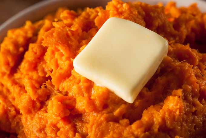 Mashed Sweet Potatoes with Butter for Thanksgiving | Foodal.com