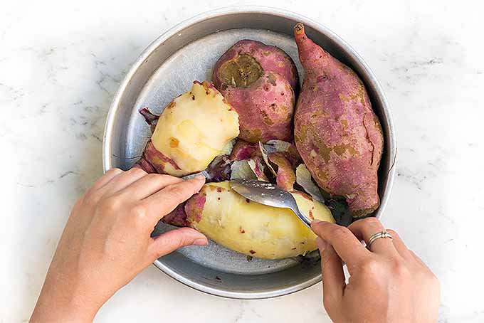 Remove Skin from Boiled Sweet Potatoes | Foodal.com
