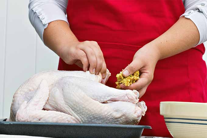 Stuffing Raw Turkey | Foodal.com