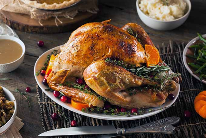 Thanksgiving Turkey on a Platter | Foodal.com