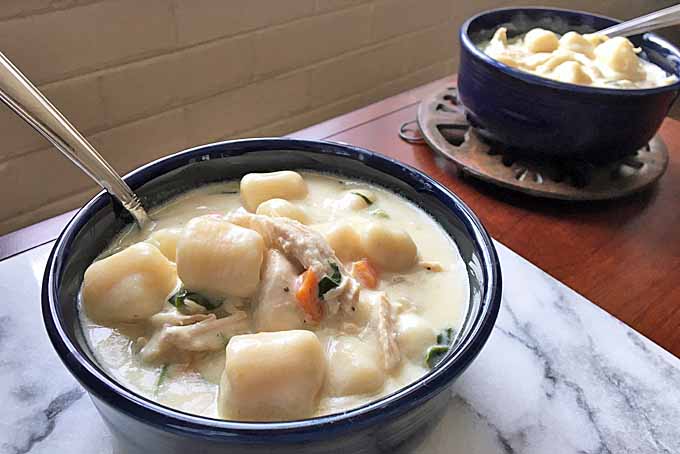 Thick and Creamy Italian Gnocchi Chicken Soup Recipe | Foodal.com