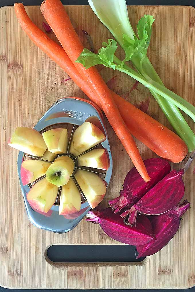 Make a batch of fresh and nutritious juice with our recipe: https://foodal.com/drinks-2/juice/apple-beet-carrot-juice/