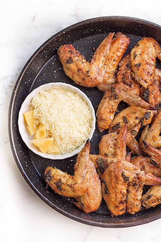 Making delicious wings at home is simple - if you have the right recipe. You'll love these Italian-style wings, grilled or baked in the oven, and topped with freshly grated parmesan. Get the recipe: https://foodal.com/recipes/poultry/italian-style-parmesan-wings/