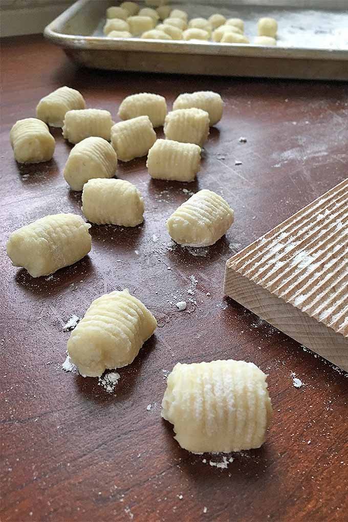 Learn to make those soft Italian potato dumplings that we all love. Make your gnocchi today using Foodal's recipe found here: https://foodal.com/recipes/pasta/potato-gnocchi/