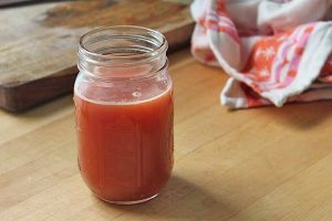 Homemade V8-Style Tomato Juice
