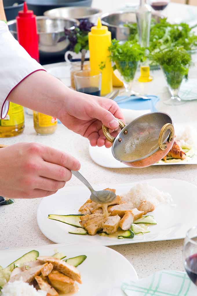 Learn the ins and outs of saucing, flavoring, knife skills, and more with our guide to French culinary terms: https://foodal.com/knowledge/how-to/basic-french-cooking-techniques/
