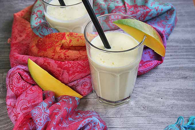 Enjoy a cool and creamy glass of fresh mango lassi | Foodal.com