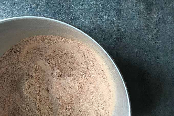 Mixture of dry ingredients for homemade chocolate cake | Foodal.com