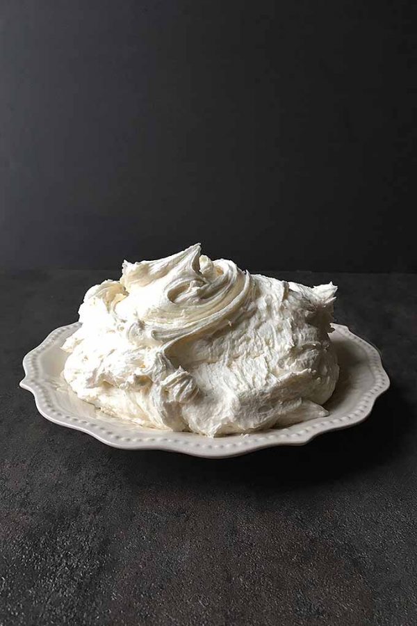 vanilla frosting recipe no butter