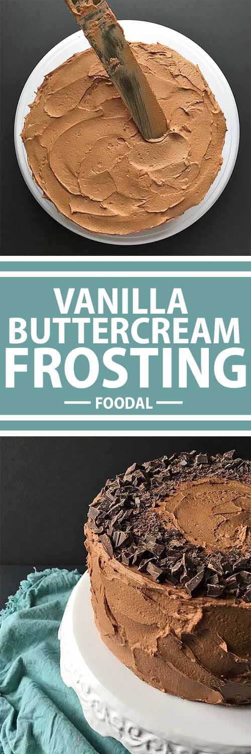 vanilla buttercream frosting for brownies