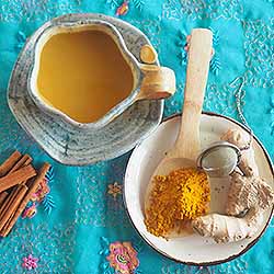 Make turmeric tea for a warming pick-me-up. | Foodal.com