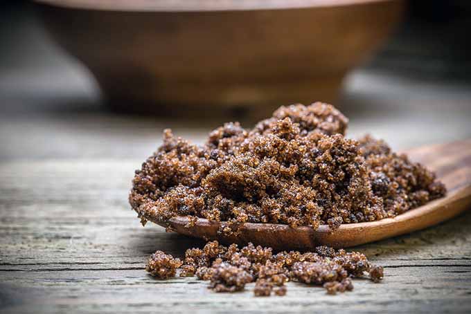 Muscovado sugar is dark, moist, and full of molasses flavor. | Foodal.com