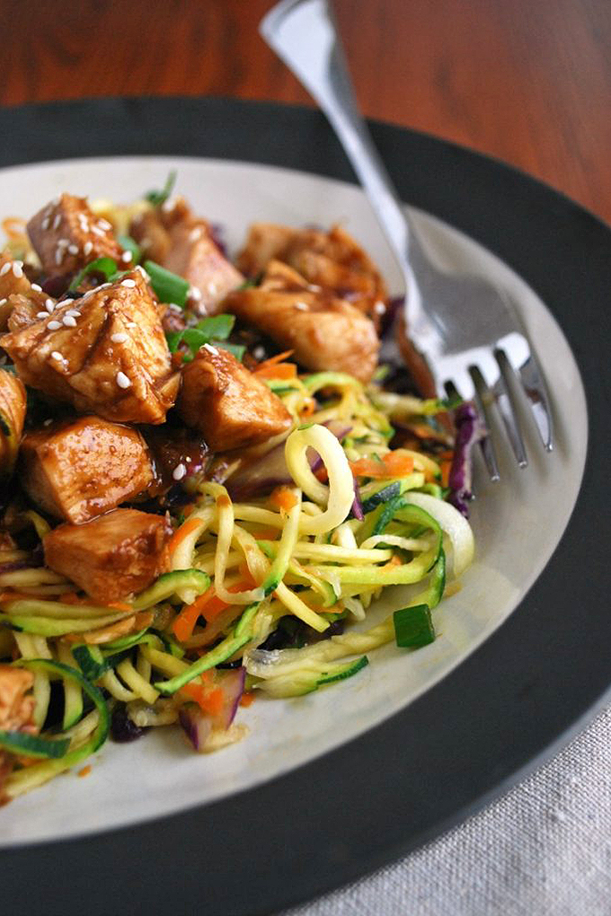 With our round of 15 Thai recipes, you'll experience the brightest, boldest flavors, like this recipe for a quick Thai zoodle bowl. Read more now: https://foodal.com/knowledge/paleo/thai-recipe-roundup/