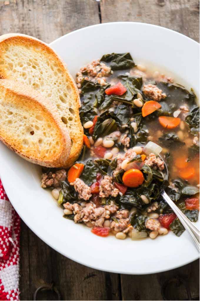 Read our article to determine whether canned, dried or fresh beans make the most sense for you, and get some yummy recipe ideas, like this Tuscan Soup from HungerThirstPlay: https://foodal.com/knowledge/paleo/canned-dried-beans/