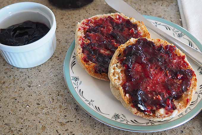 Sweet Tart Jelly on an English Muffin | Foodal.com