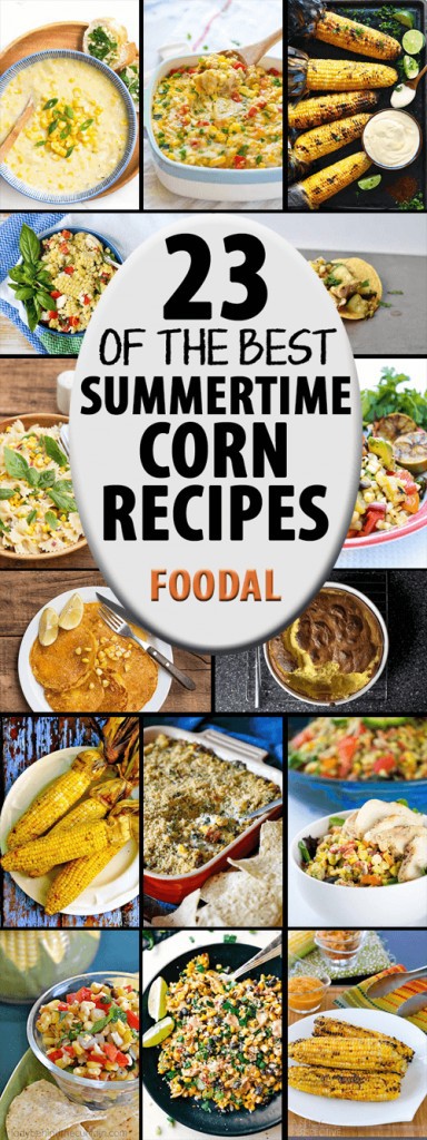 Love summertime sweet corn? From salsa to pie, we've got you covered. Check out our round up for 23 of the best recipes from our favorite bloggers that feature this seasonal ingredient. Read more now on Foodal.
