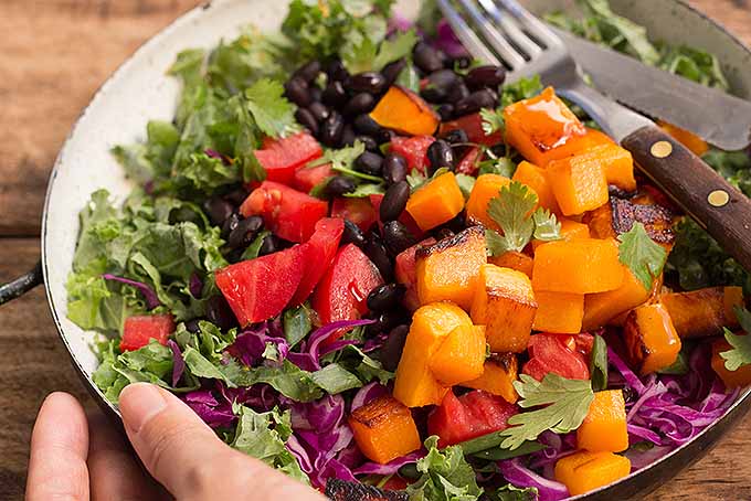 Easy Fiesta Kale Salad Recipe | Foodal.com