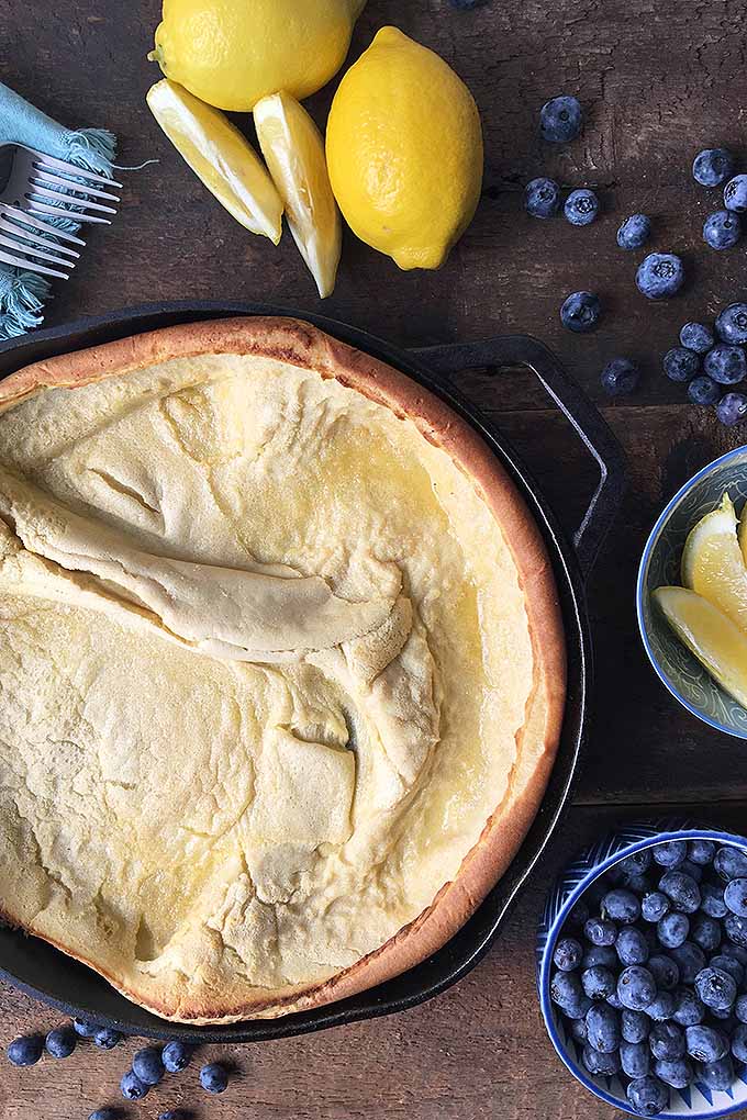 Surprise your guests in the morning with a cool breakfast treat called a Dutch baby! We share the recipe now: https://foodal.com/recipes/breakfast/vanilla-dutch-baby/