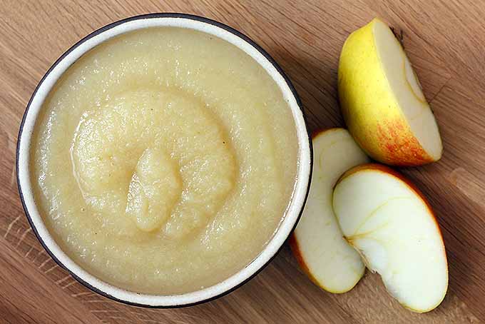 Applesauce can be used as a substitute for eggs in baking. | Foodal.com