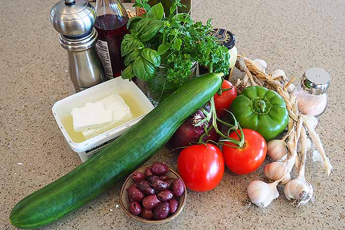 Make a Fresh Greek Salad | Foodal.com