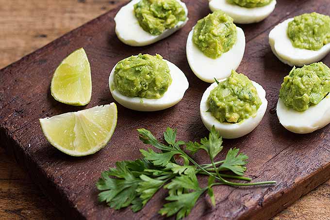 Make the Most Delicious Guacamole Deviled Eggs | Foodal.com