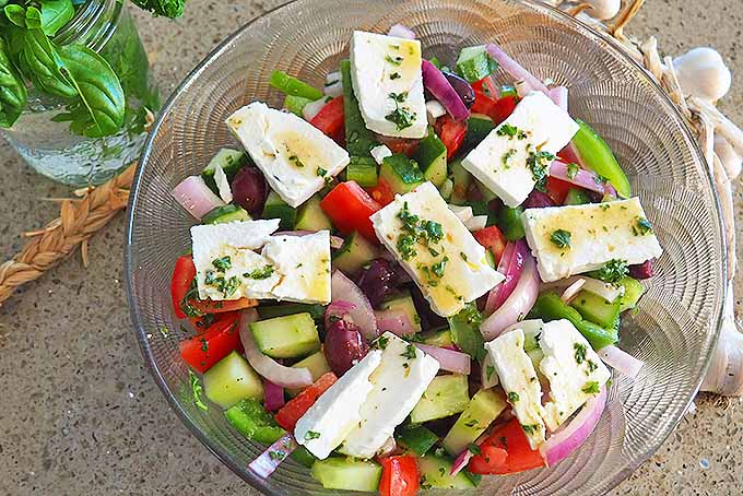 The Best Classic Greek Salad with Simple Ingredients and Fabulous Flavors | Foodal.com