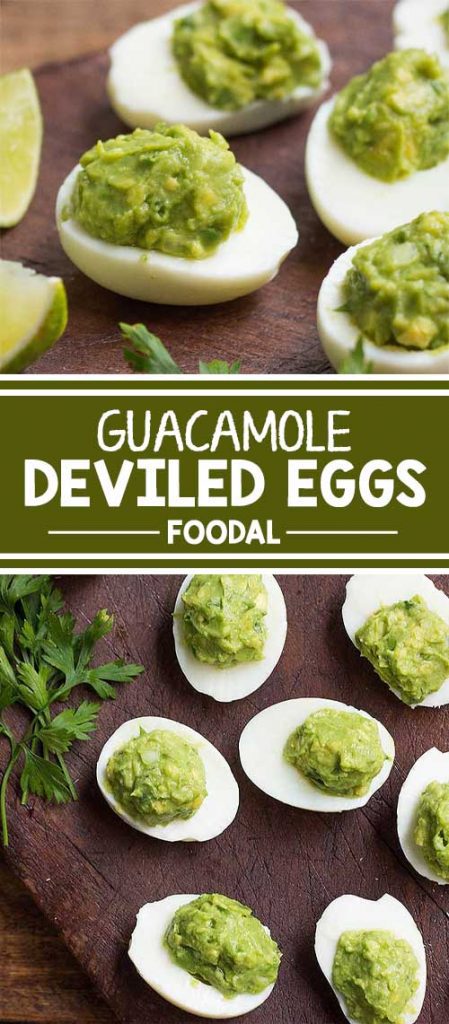 Take the classic deviled eggs up a notch by making this healthier option instead. Fill the eggs with homemade guacamole, and serve them at your next cocktail party. These look absolutely elegant, are so easy to make and serve, and will wow your guests. Ready to host the best party with the tastiest apps? Click to get the recipe from Foodal today!
