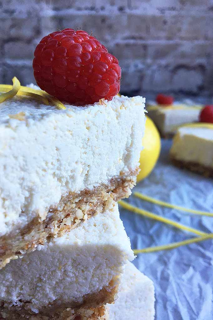 Our no-bake vegan and raw lemon bars are a healthy and refreshing sweet treat for anyone following a strict diet. We share the recipe now: https://foodal.com/recipes/desserts/raw-and-organic-lemon-bars/
