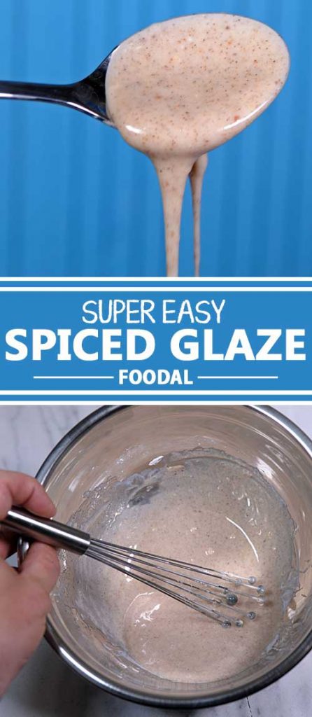 Nothing says the taste of autumn like a blend of nutmeg, allspice, and ginger. Add more of a fall flair to your baked goods with this very simple spiced glaze today. Your pastry creations will definitely be the talk of the neighborhood.