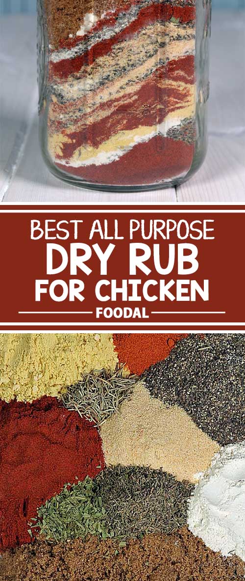 Are you searching for the perfect dry rub that gives you tasty results with your chicken? A dry rub can give your bird the ultimate in a crispy skin with juicy and flavorful meat underneath. Try our rub recipe. Sweet, spicy, amazing texture, and out of this world flavor. And it works whether you are baking, roasting, grilling, or smoking!