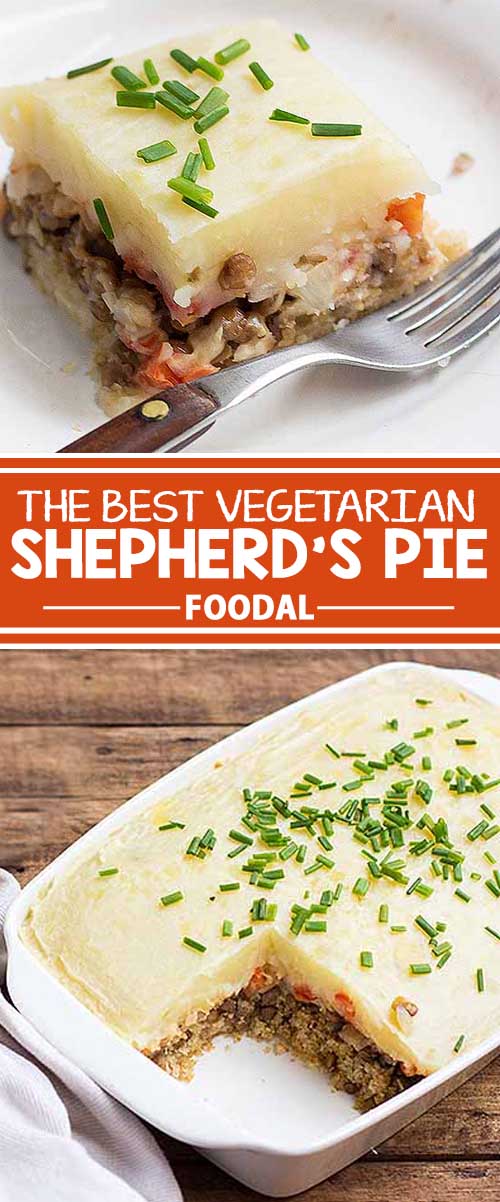 Want a nice bit of comfort food, but don't want to eat any meat? Try our vegetarian version of shepherd's pie, made with bountiful veggies. This warm casserole features layers of wholesome ingredients like bulgur wheat, lentils, tomatoes, onions, and potatoes. Make this healthy update on a classic dish, now on Foodal.