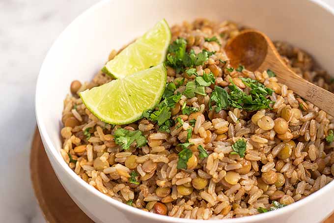The Best Lentil and Brown Rice Salad | Foodal.com