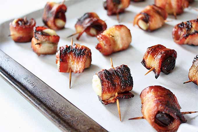 Bacon-Wrapped Dates and Water Chestnuts | Foodal.com