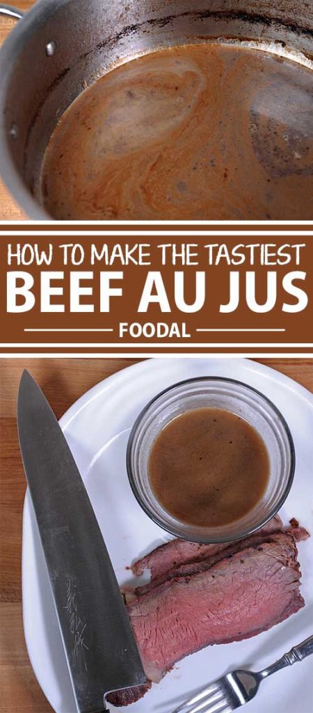 There's nothing that goes with a good prime rib or many other beef cuts like a traditional Au Jus sauce. But how do you make it? It's easy; let Foodal show you how and get our extra beefy recipe now.