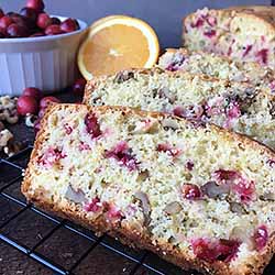 Cranberry and Orange Bread Recipe | Foodal.com