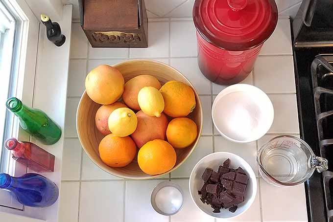 Ingredients for Homemade Citrus Candy | Foodal.com