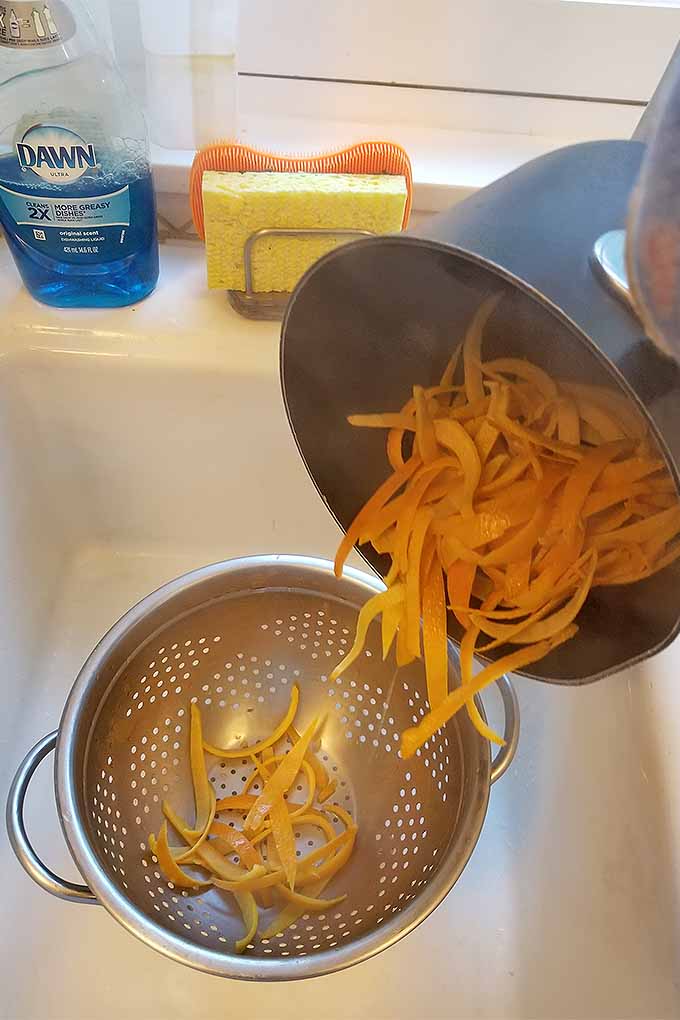 Did you know boiling citrus peels three times can help to remove the bitterness of the pith? Learn this and other tricks to making your own candied citrus peel at home with our DIY tutorial: https://foodal.com/recipes/candy/candied-citrus-peel/