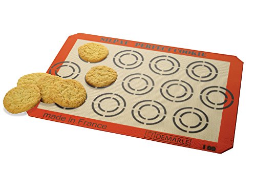 for Pizza SUNTRADE 1PCS Non-Stick Silicone Baking Mat Pad Cookies Cake Reusable and Heat Resistant Oven Baking Tray Sheet 