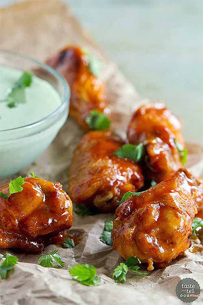 If you're an enchilada fan, then you're sure to love these wings- plus 20 more recipes from some of our favorite bloggers. Check out our round up of the best wings for game day now, or Pin It for later: https://foodal.com/recipes/appetizers/best-chicken-wings/