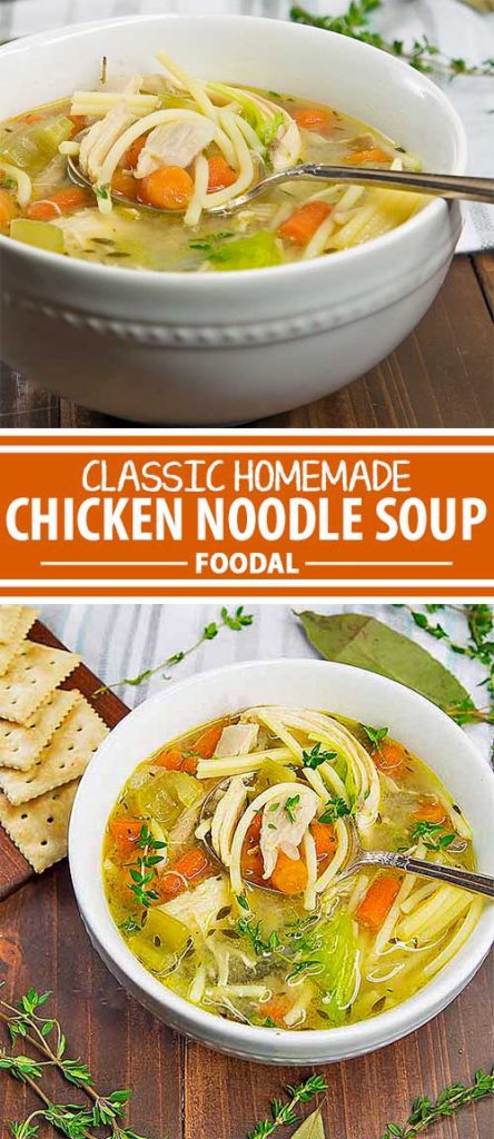 Feeling under the weather? Struggling to make it through the day and all you want is a simple, reliable, and soothing meal to help you feel better? This comforting chicken noodle soup is just what you need. After a bowl of this and a good night’s sleep, you’ll be ready for tomorrow. Get the recipe now on Foodal.
